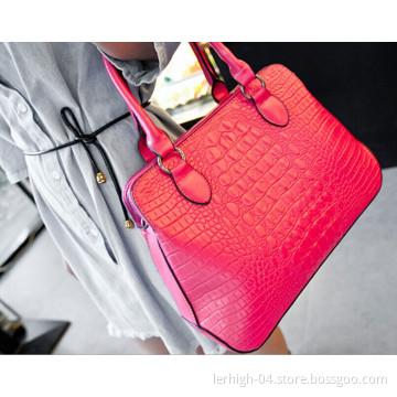 Woman Handbag Wholesale, 100% Genuine Leather Handbags for Women (B007)